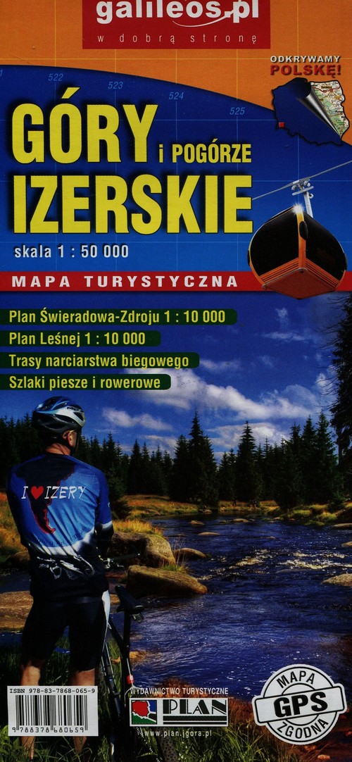 G Ry I Pog Rze Izerskie Mapa Turystyczna Multiszop Pl