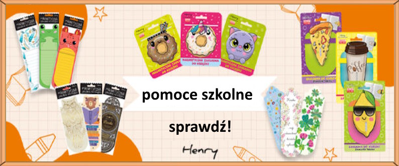 Banner Henry pomoce szkolne