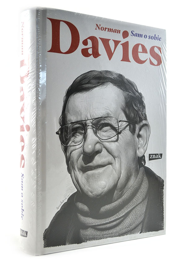 okładka książki Norman Davies Sam o sobie autobiografia