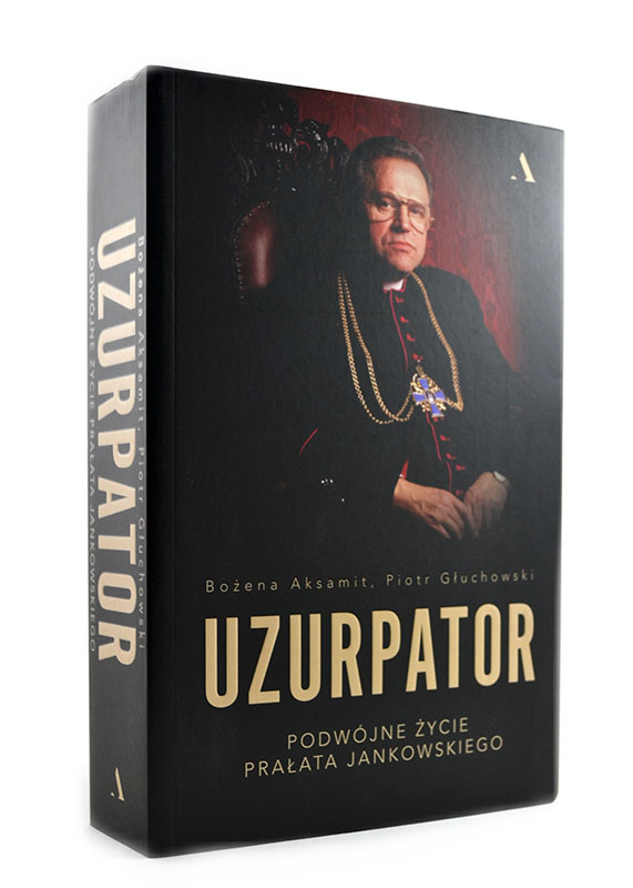 okładka książki Agora Uzurpator ksiądz Jankowski