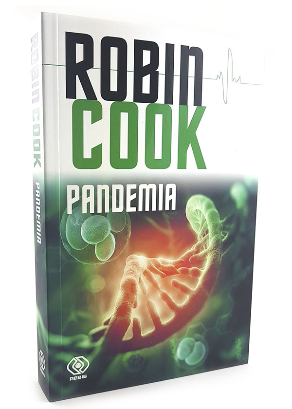 okładka książki pandemia robin cook wydawnictwo rebis