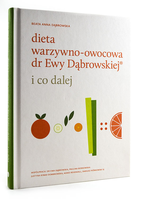 okładka książki dieta warzywno-owocowa dr Ewy Dąbrowskiej i co dalej beata anna dąbrowska
