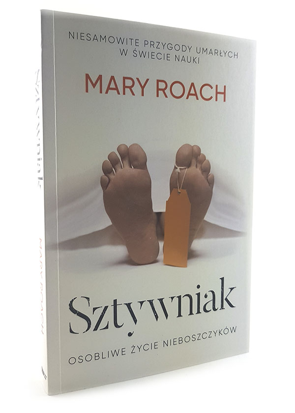 okładka książki sztywniak mary roach wydawnictwo znak