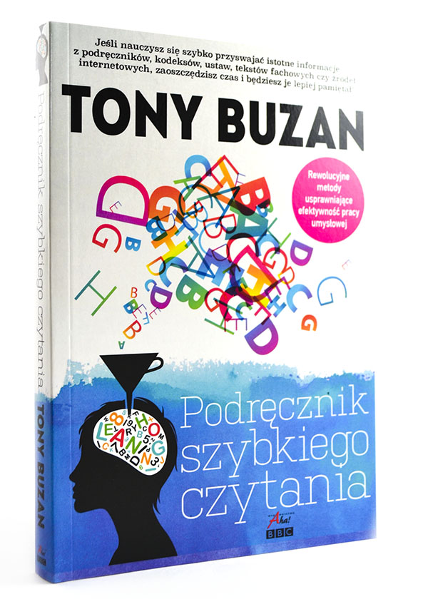 okładka książki Tony Buzan podręcznik szybkiego czytania