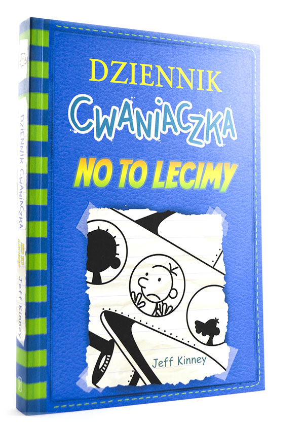 okładka książki dziennik cwaniaczka tom 12 - no to lecimy