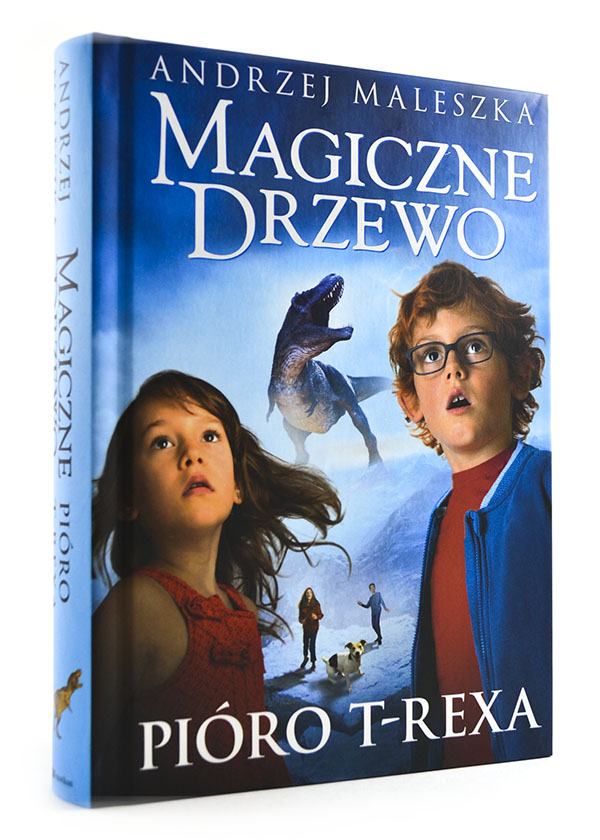 okładka książki magiczne drzewo piór t-rexa maleszka andrzej