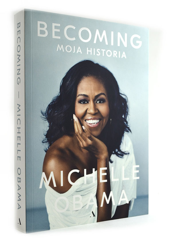 okładka książki Becoming Moja historia Michalle Robinson Obama