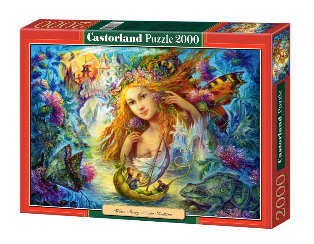 Пазлы прайс. Пазл Касторленд 2000 деталей. Пазлы Castorland Puzzle 2000. Водная Фея пазл Касторленд. Пазл Castorland Faery Nadia Strelkina.