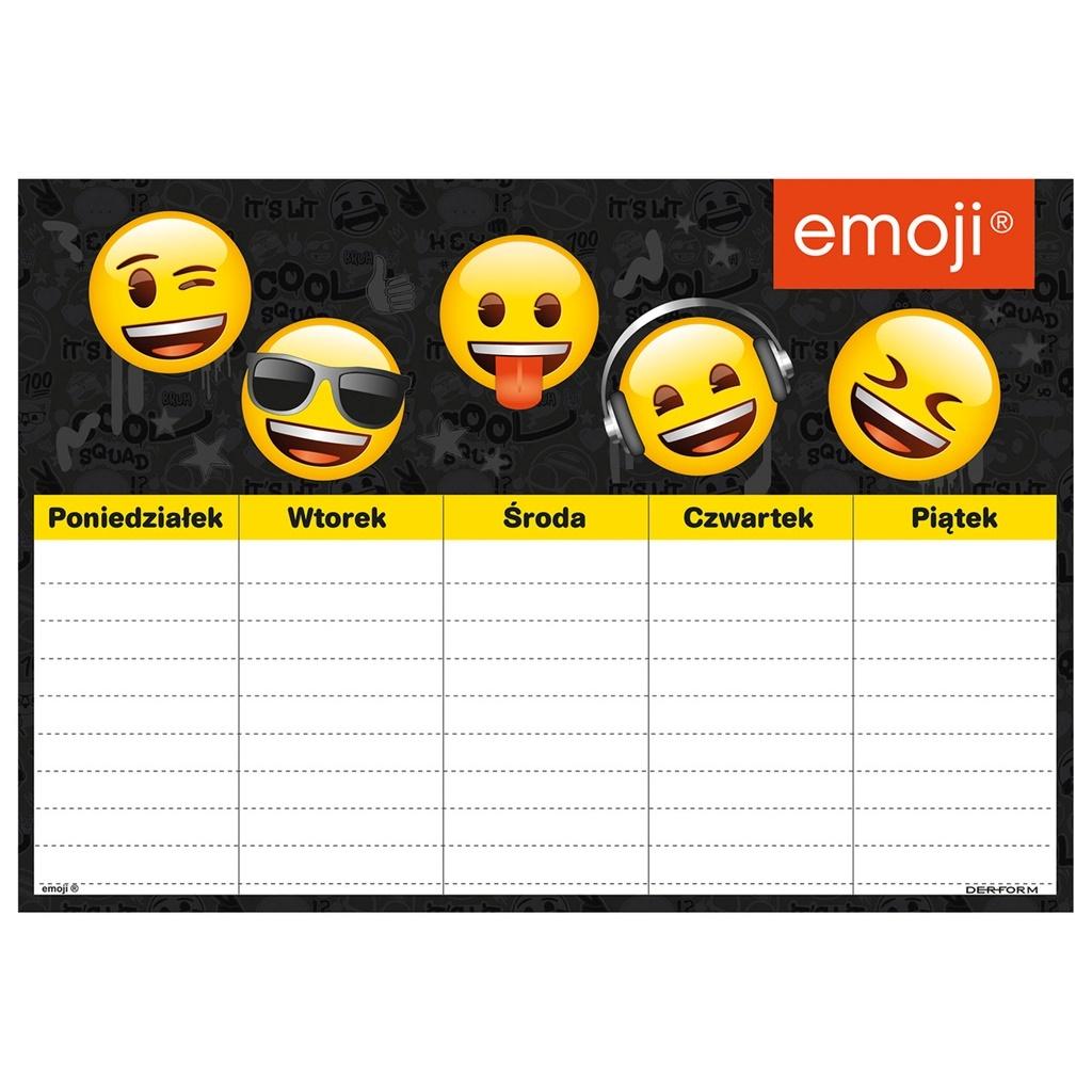 Plan Lekcji Emoji Z Sobotą