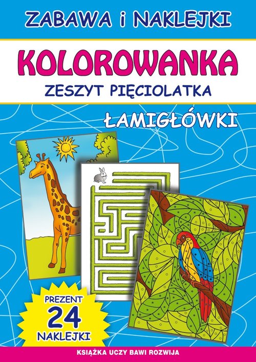 Kolorowanka Zeszyt pięciolatka - Guzowska Beata, Bindek Marta ...