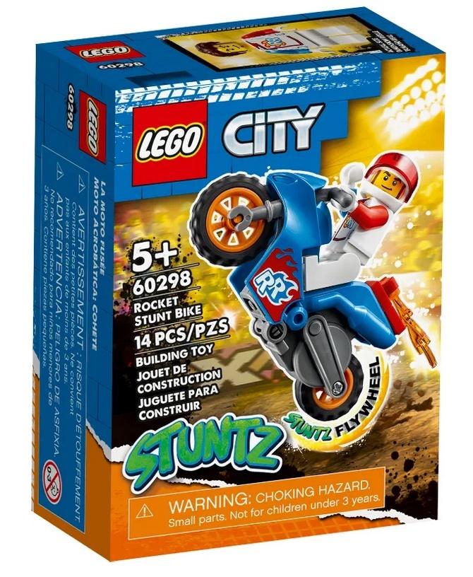 Lego CITY 60297 Demolka na motocyklu kaskaderskim | Multiszop.pl