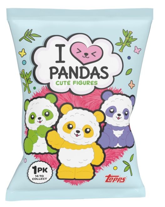 Saszetka z figurką I Love Pandas 1 sztuka mix | Multiszop.pl