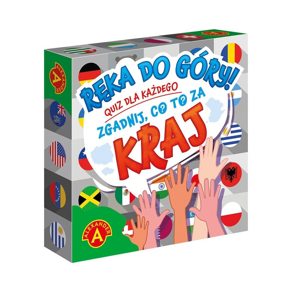 Quiz Ręka do góry! Zgadnij co to za Kraj ALEX | Multiszop.pl