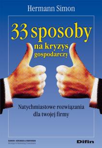 Okładka książki 33 sposoby na kryzys gospodarczy