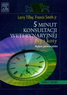 Okładka książki 5 minut konsultacji weterynaryjnej Psy i koty