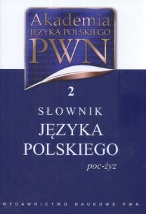 Opakowanie Akademia Języka Polskiego PWN 2 Słownik Języka Polskiego