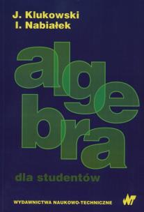 Okładka książki Algebra dla studentów
