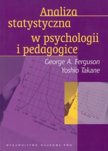 Okładka książki Analiza statystyczna w psychologii i pedagogice