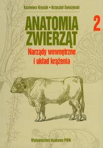 Okładka książki Anatomia zwierząt t.2