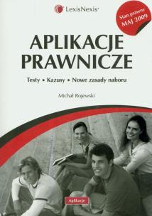 Okładka książki Aplikacje prawnicze