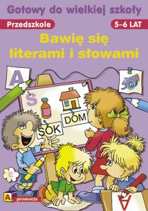 Okładka książki Bawię się literami i słowami