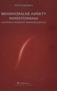 Okładka książki Behawioralne aspekty inwestowania