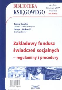 Okładka książki Biblioteka Księgowego 04/2009
