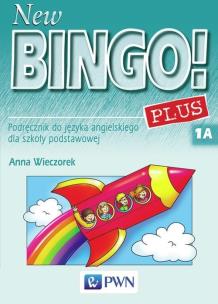 Okładka książki Bingo New! PLUS 1 podr 1A i 1B + 2CD PWN