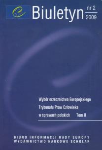 Opakowanie Biuletyn nr 2 2009