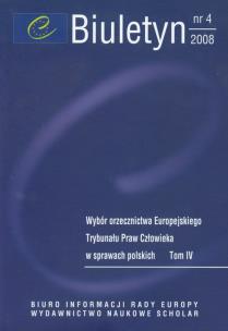 Opakowanie Biuletyn nr 4 2008