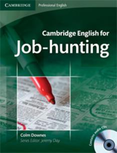 Okładka książki Cambridge English for Job-hunting + CD