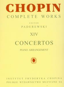 Okładka książki Chopin Complete Works XIV Koncerty