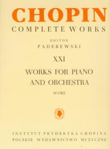 Opakowanie Chopin Complete Works XXI Utwory na fortepian i orkiestrę
