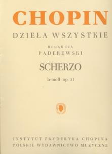 Opakowanie Chopin Dzieła wszystkie Scherzo b-moll op 31