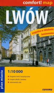 Opakowanie Comfort!map Lwów 1:10 000 laminat