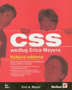 Okładka książki CSS według Erica Meyera