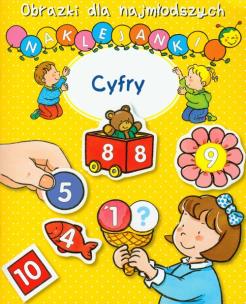 Opakowanie Cyfry Obrazki dla najmłodszych Naklejanki