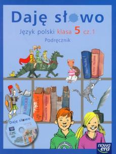 Okładka książki Daję słowo 5 Część 1 Podręcznik