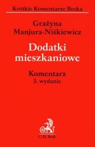 Okładka książki Dodatki mieszkaniowe
