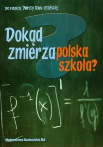 Opakowanie Dokąd zmierza polska szkoła
