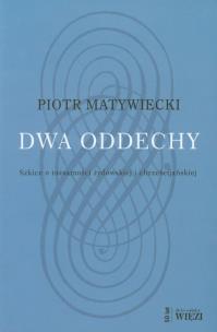 Okładka książki Dwa oddechy Szkice o tożsamości żydowskiej i chrześcijańskiej