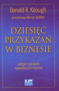 Okładka książki Dziesięć przykazań w biznesie
