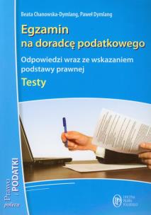 Okładka książki Egzamin na doradcę podatkowego Testy