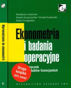 Opakowanie Ekonometria i badania operacyjne / Wprowadzenie do ekonometrii