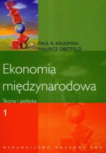 Okładka książki Ekonomia międzynarodowa Teoria i polityka t.1