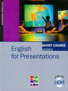Okładka książki English for Presentations z płytą CD