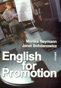 Okładka książki English for promotion