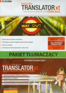 Opakowanie English Translator xt Personal + Deutsch Translator xt CD