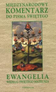 Okładka książki Ewangelia według św. Mateusza Komentarz