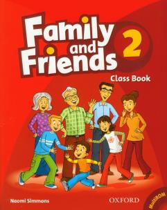 Okładka książki Family and friends 2 class book with CD